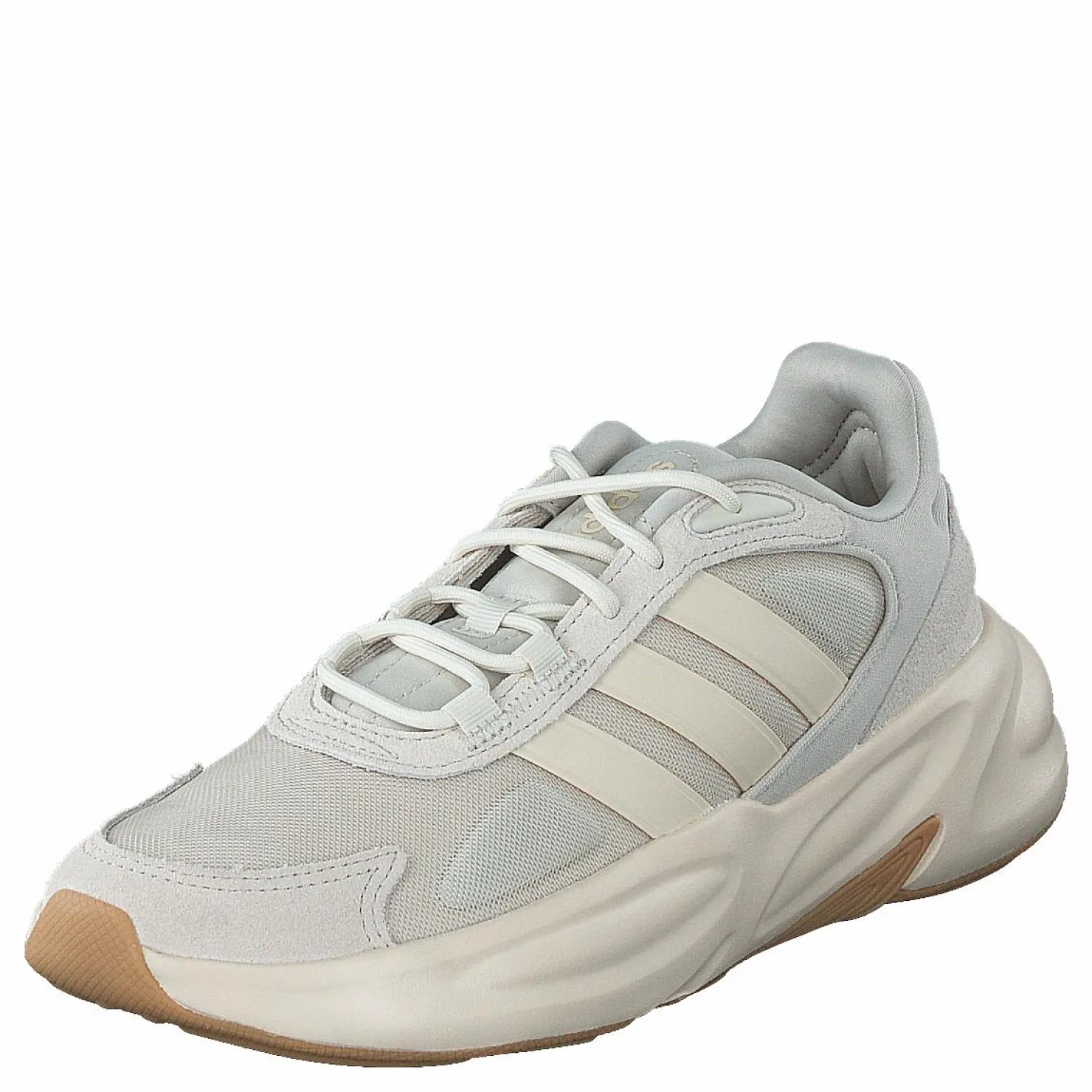 adidas Ozelle Cloudfoam Shoes Aluminium / Wonder White / Gum Grå