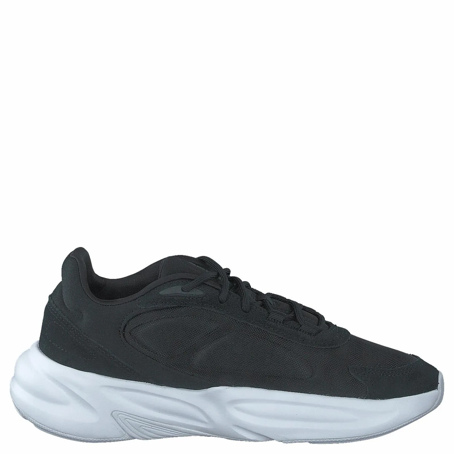 adidas Ozelle Cloudfoam Shoes Core Black / Core Black / Grey Six Svart New