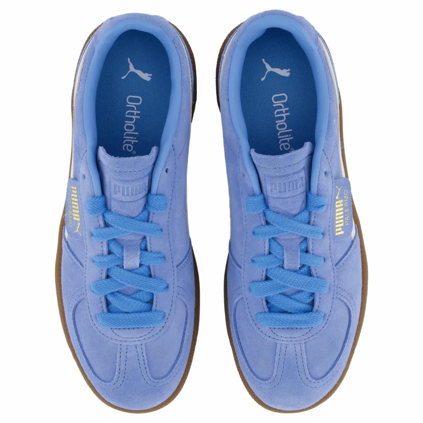 Puma Palermo Team Light Blue- White Blå