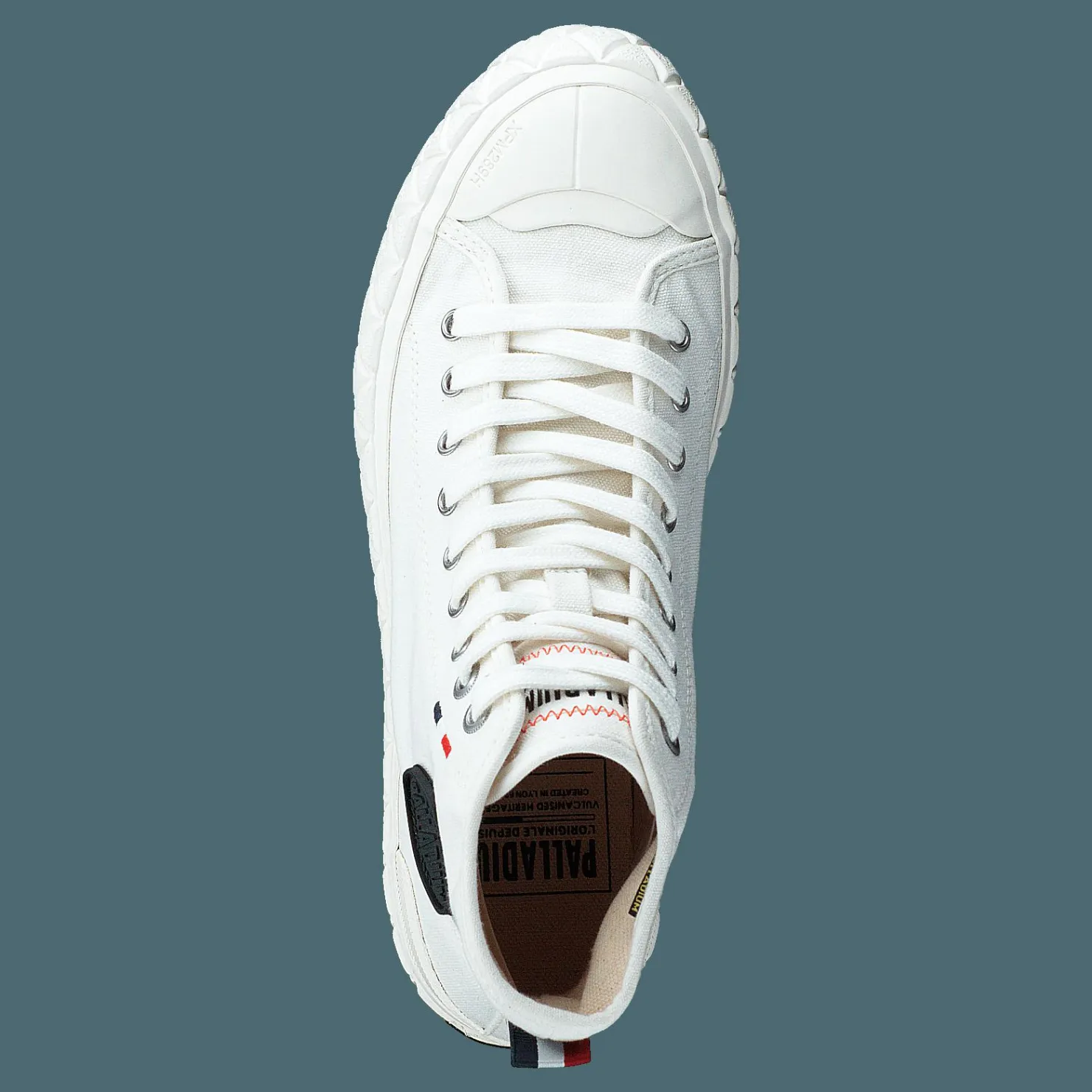 Palladium Palla Ace Cvs Mid Star White Vit Clearance