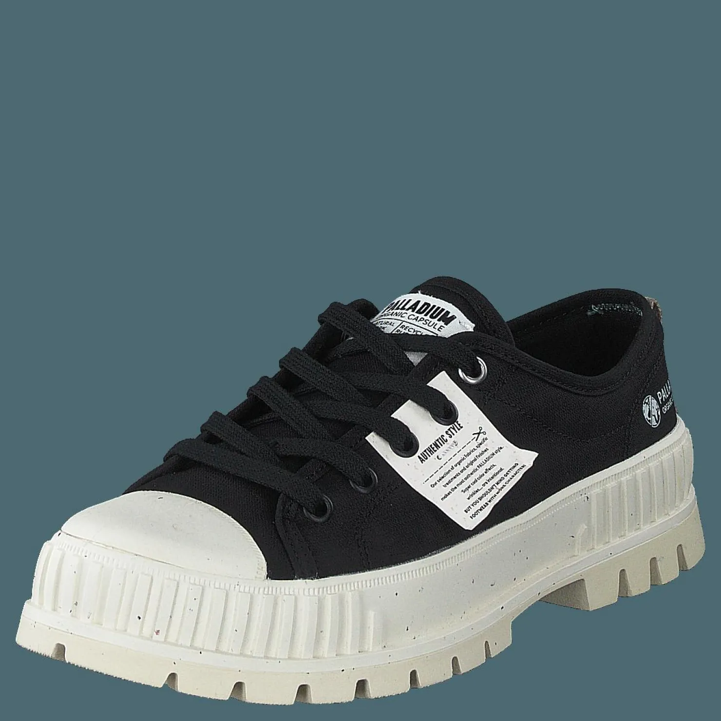 Palladium Pallashock Lo Org Black Svart Discount