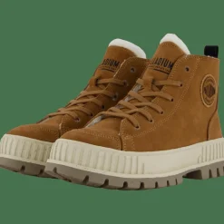 Palladium Pallashock Zip Warm Mahogany Brown Sale