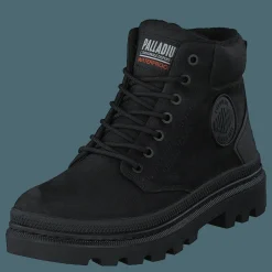 Palladium Pallatrooper Sc Wp+ Black/black Svart Sale