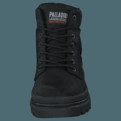 Palladium Pallatrooper Sc Wp+ Black/black Svart Sale