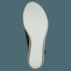 Clarks Palm Candid Black Leather Grå Sale