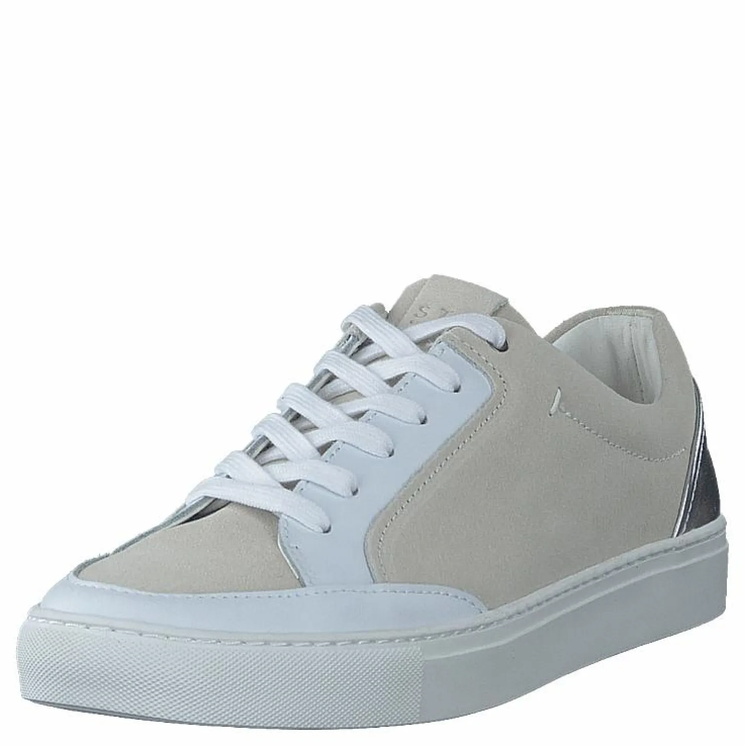 Shoe The Bear Palo Low Lace 210 Silver Beige och Vit Outlet