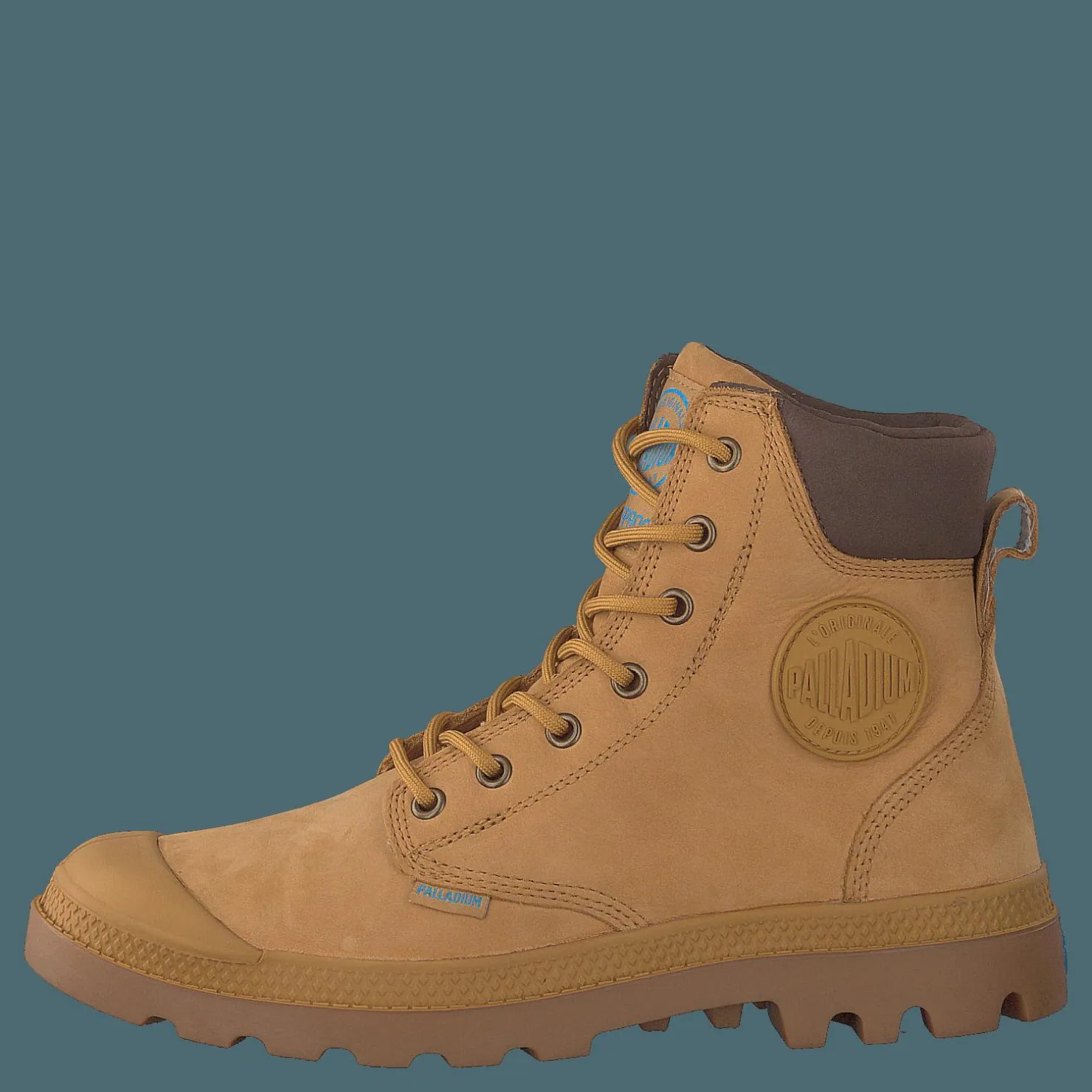 Palladium Pampa Cuff Wp Lux Amber Gold Guld och Brun