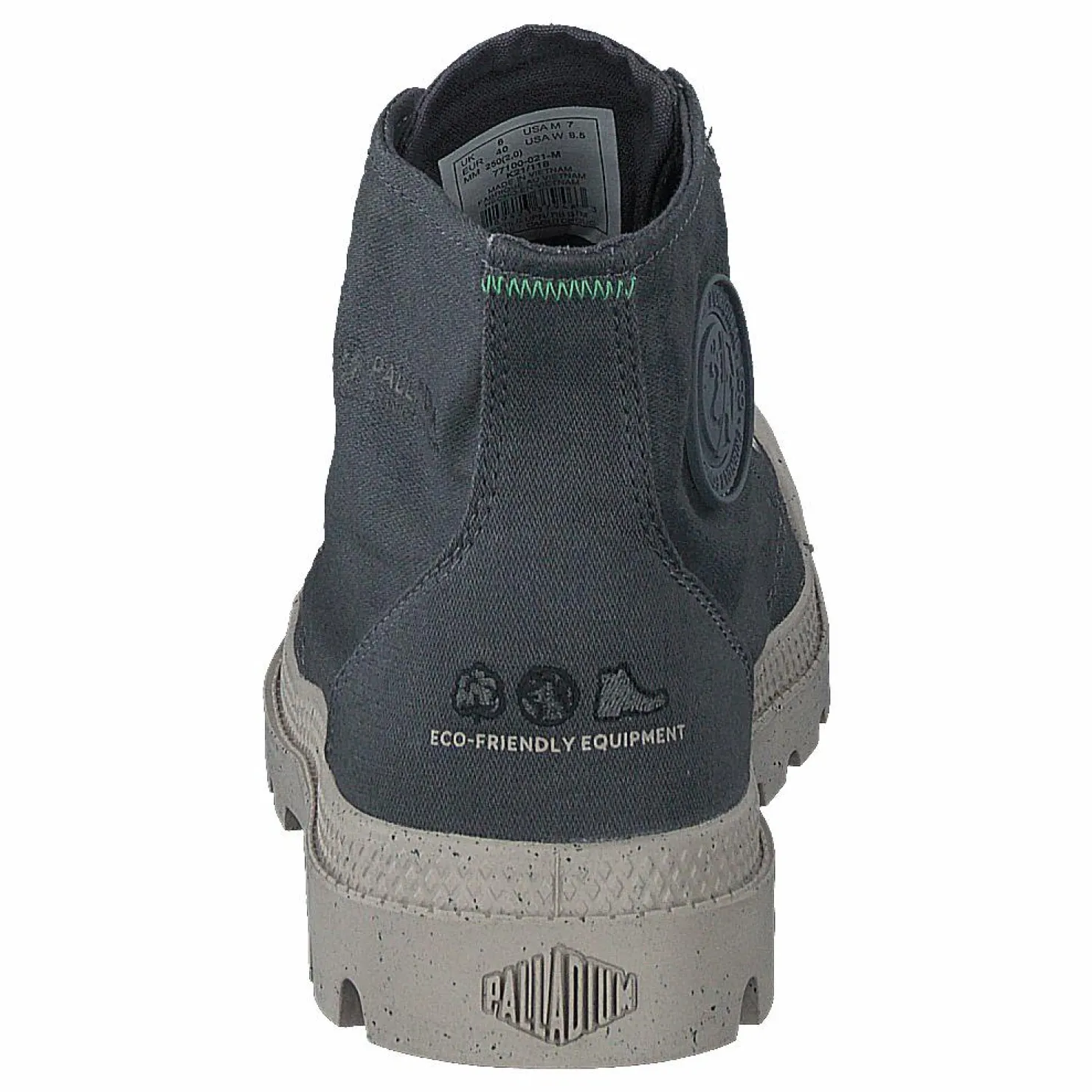 Palladium Pampa Hi Organic Ii Asphalt Grå Best