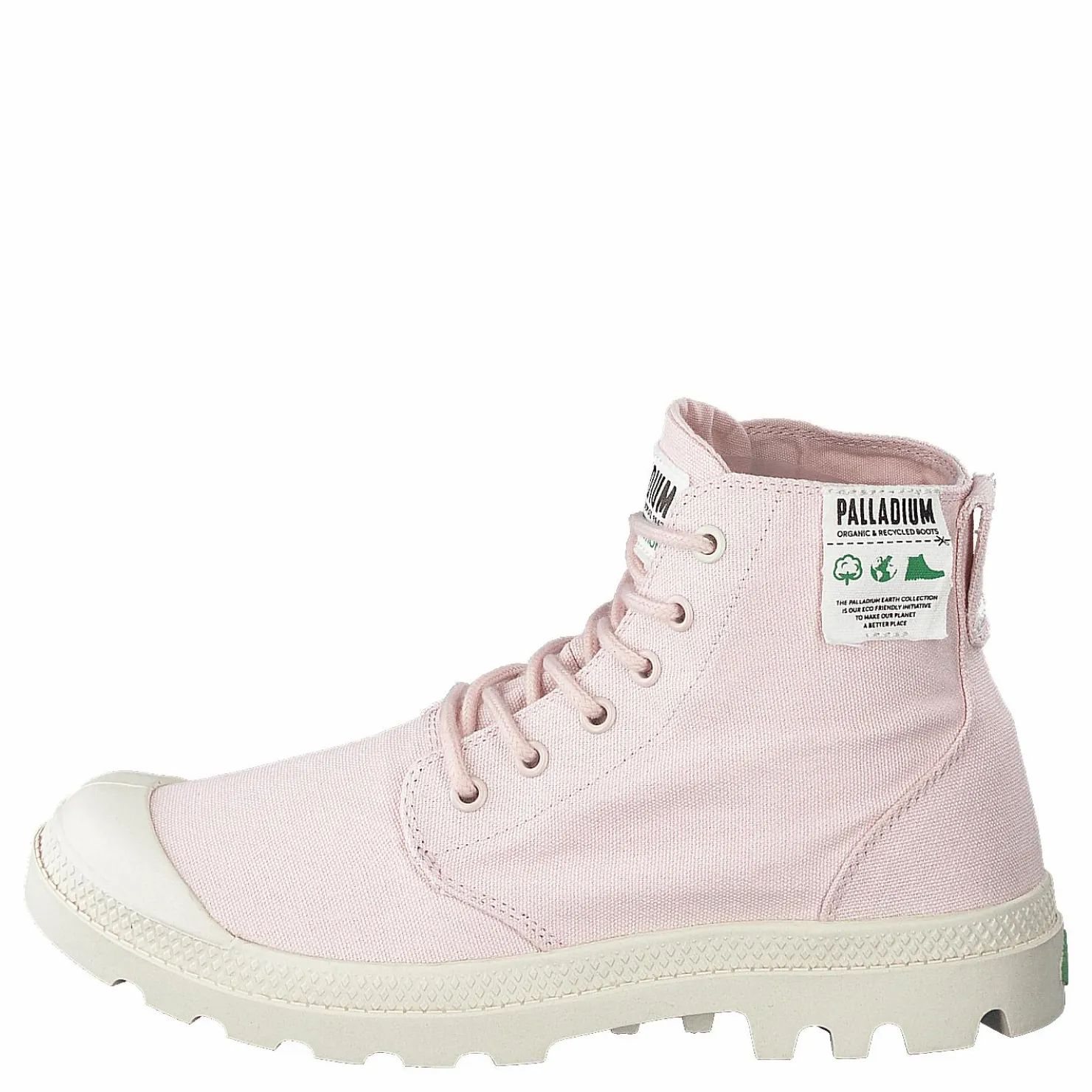 Palladium Pampa Hi Organic Peach Blush Grå Online