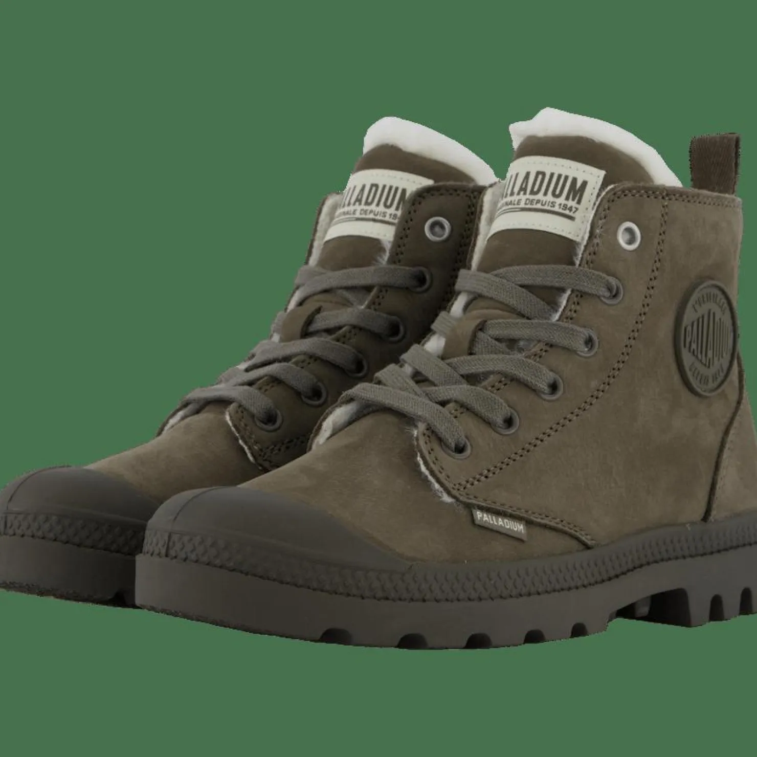 Palladium Pampa Hi Zip Wl Rocks Grey New