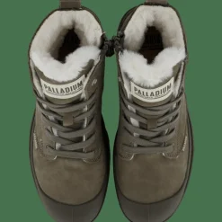 Palladium Pampa Hi Zip Wl Rocks Grey New