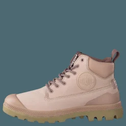 Palladium Pampa Sc Outsider Wp+ Rose Dust Beige New