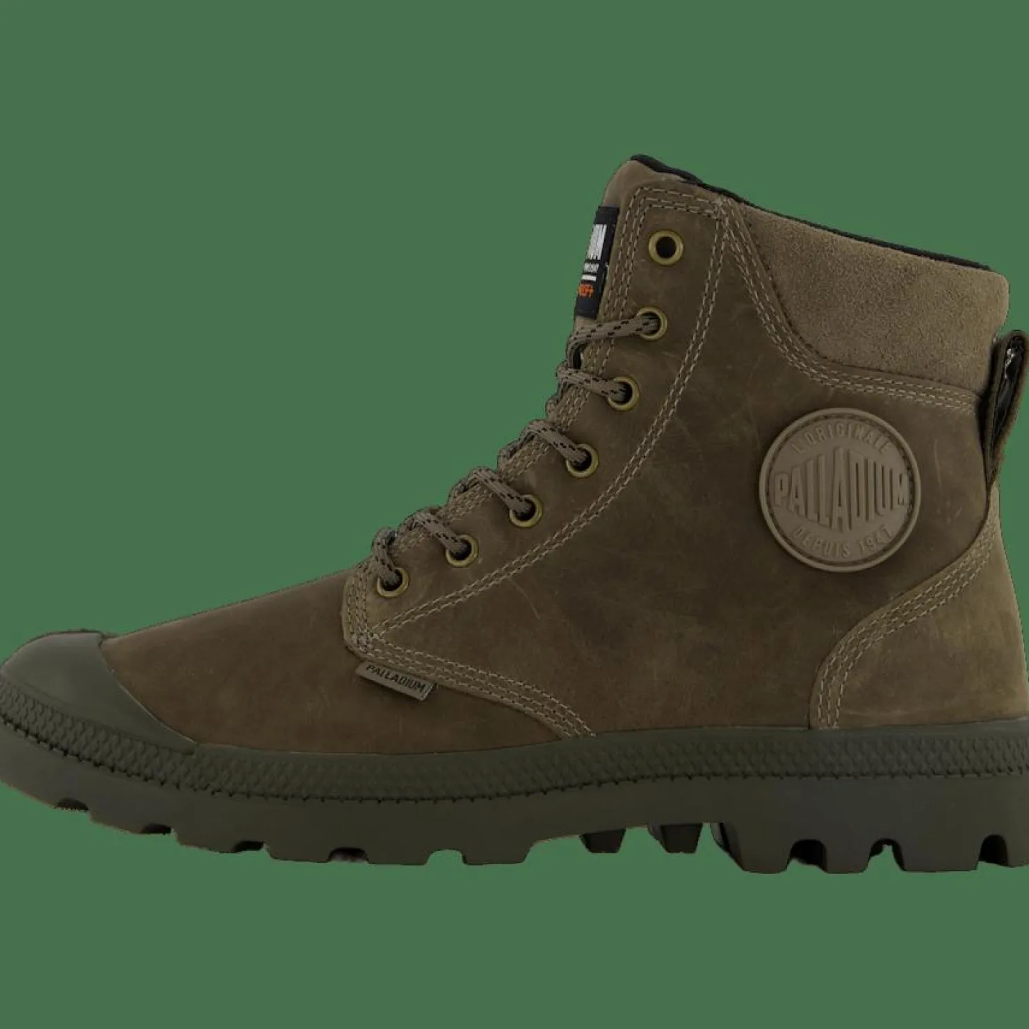 Palladium Pampa Sc Thins Wp+ Dusky Green Clearance