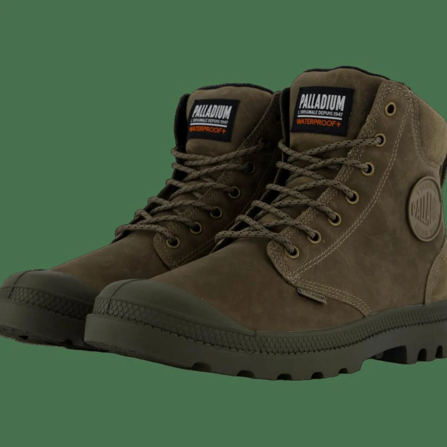 Palladium Pampa Sc Thins Wp+ Dusky Green Clearance