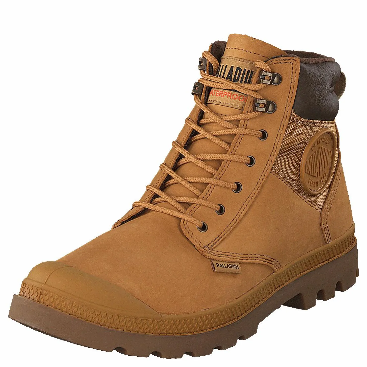 Palladium Pampa Shield Wp+ Lux Amber Gold Guld, Orange och Brun Discount