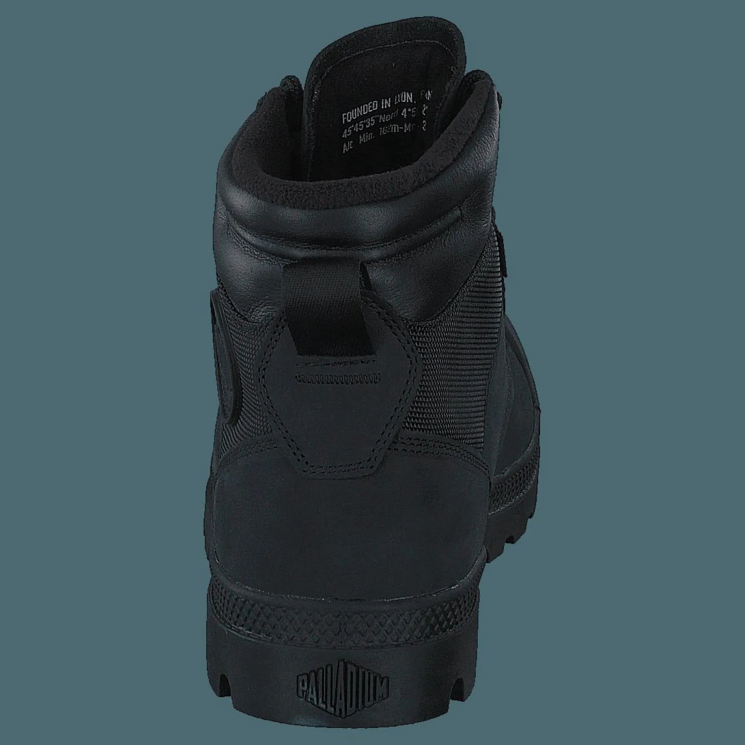 Palladium Pampa Shield Wp+ Lux Black/black Svart Outlet