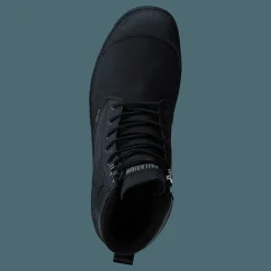 Palladium Pampa Shield Wp+ Lux Black/black Svart Outlet