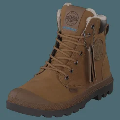 Palladium Pampa Sport Cuff Wps Mahogany Brun New