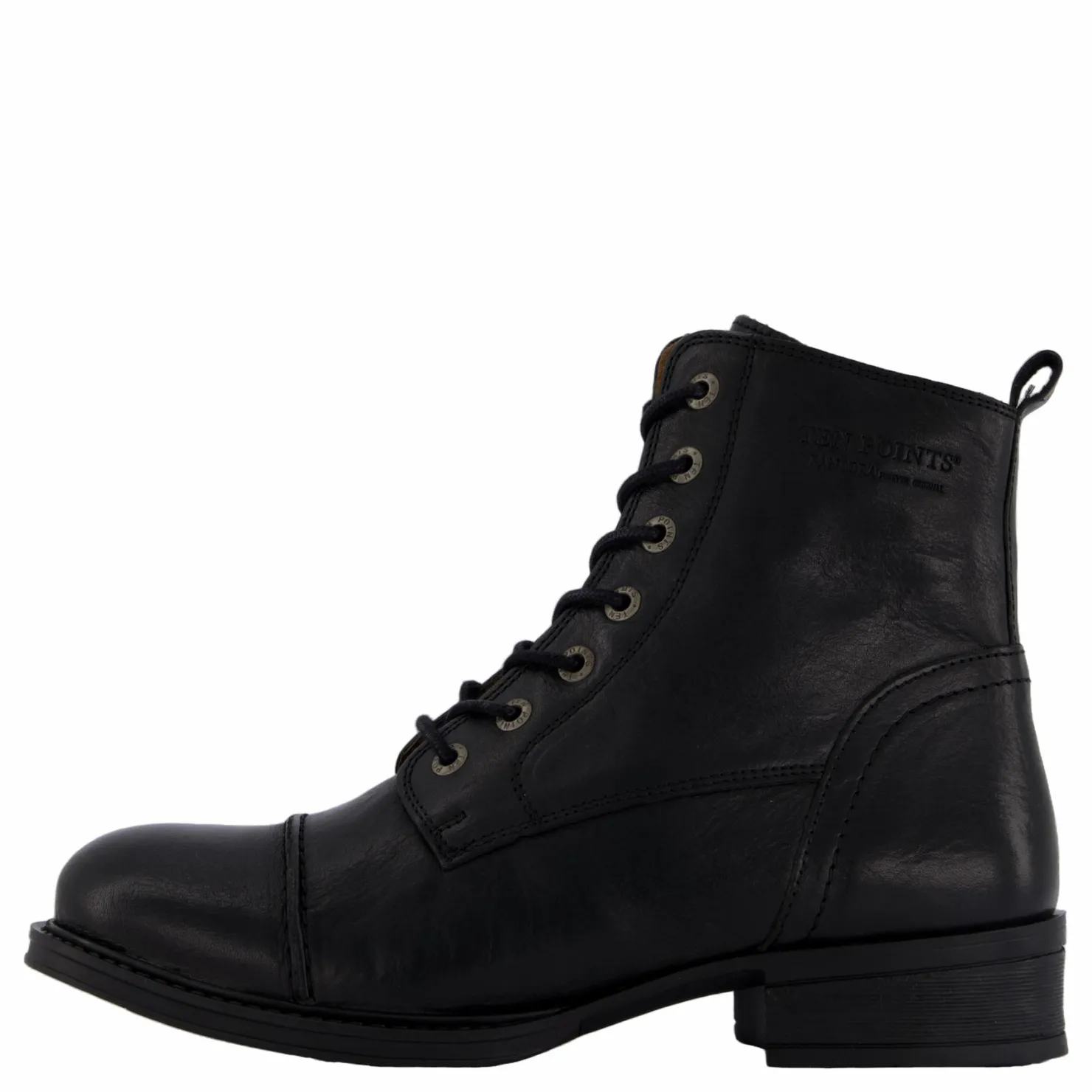 Ten Points Pandora Laced Boots Black Svart Outlet