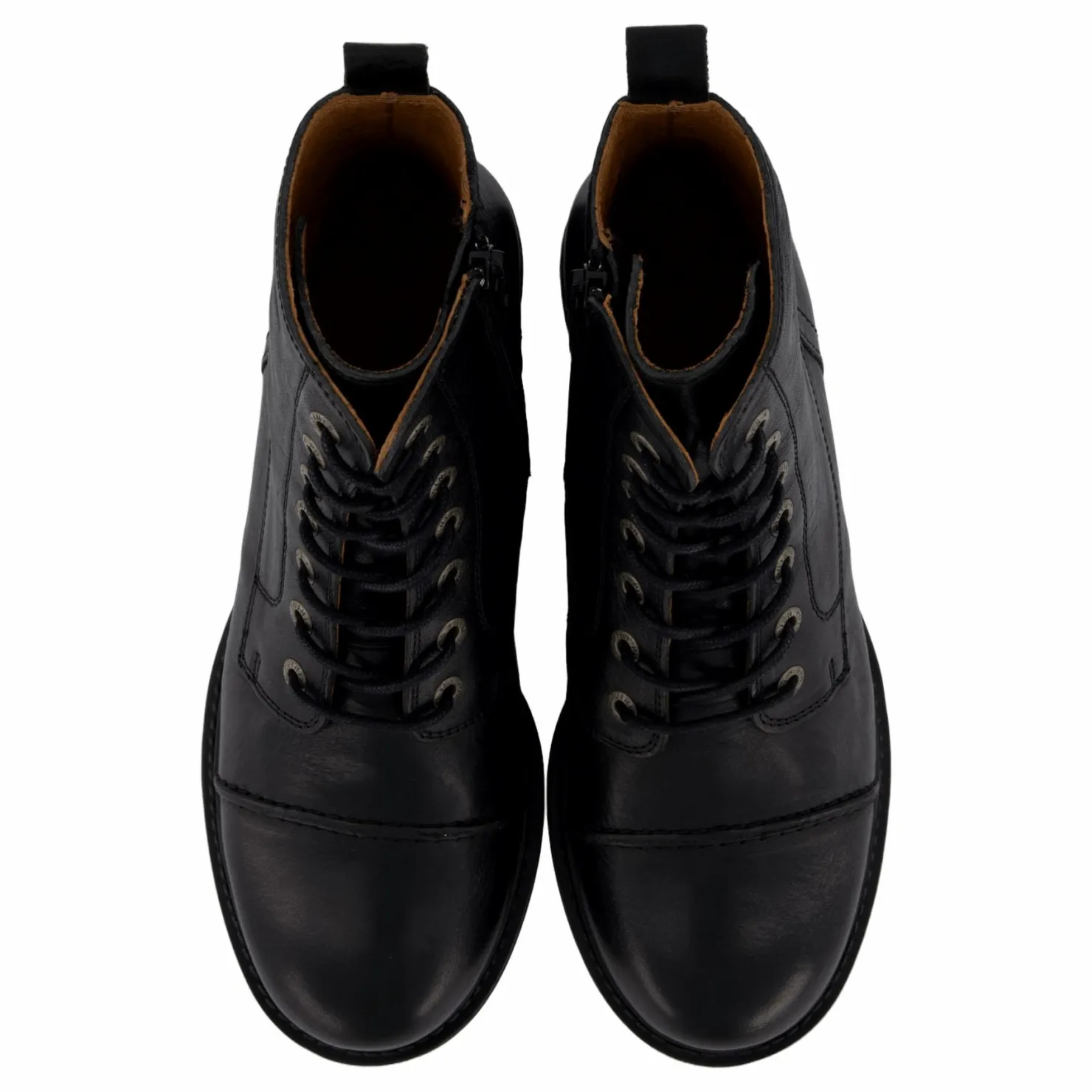 Ten Points Pandora Laced Boots Black Svart Outlet