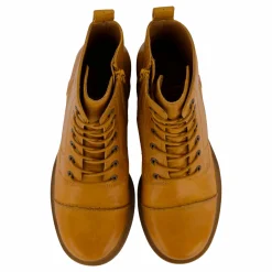 Ten Points Pandora Laced Boots Yolk Mustard Brun Sale