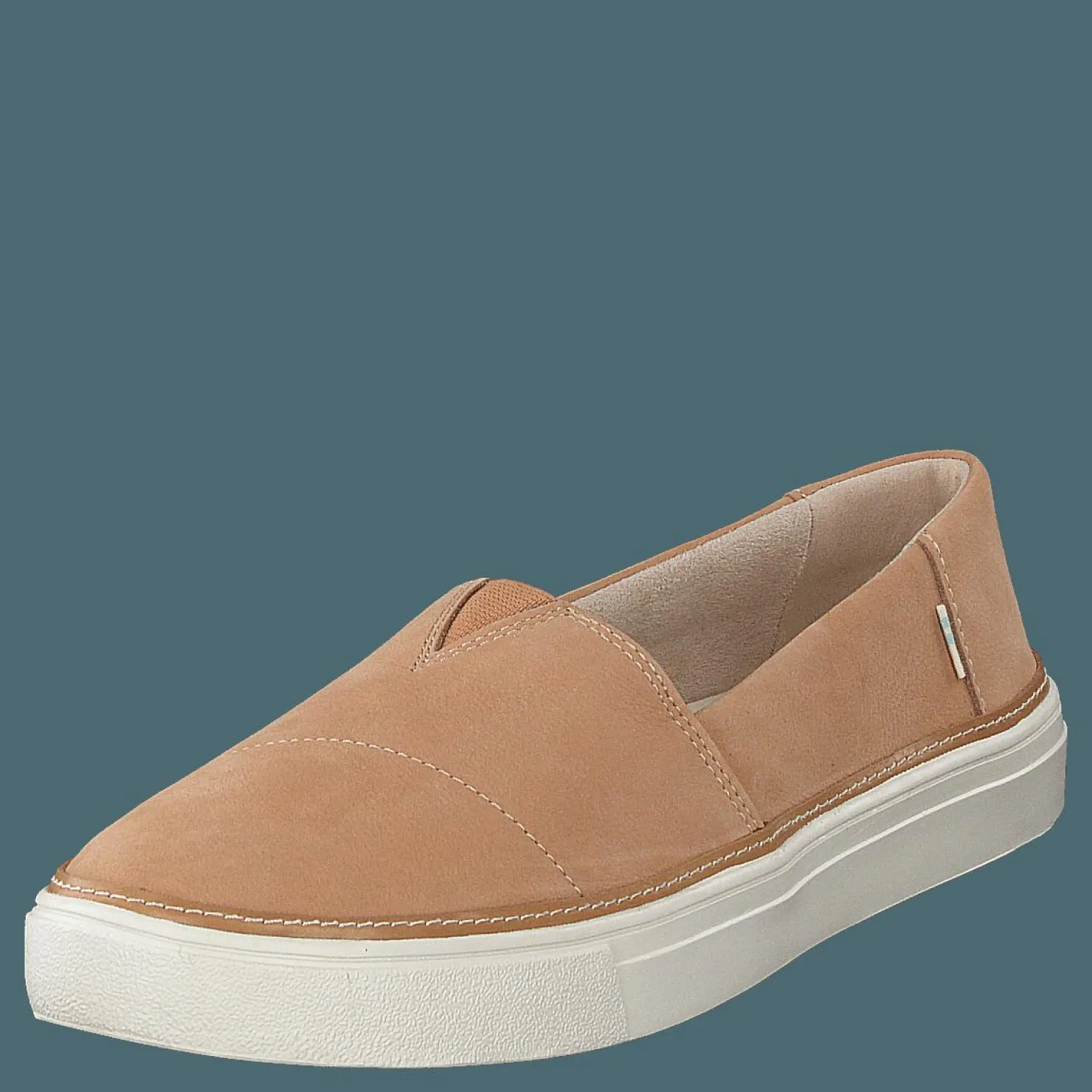 Toms Parker Leather Honey Brun Sale