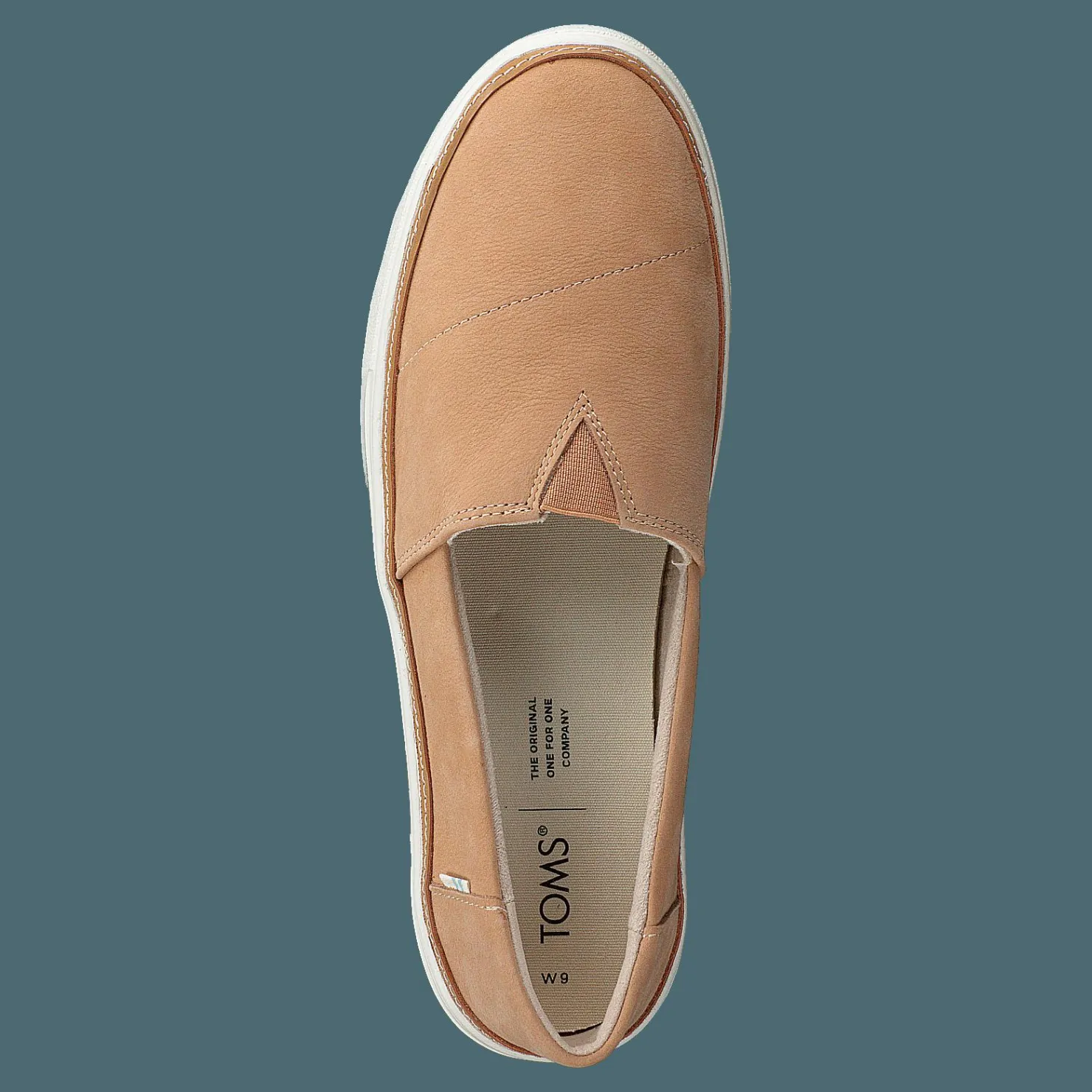 Toms Parker Leather Honey Brun Sale