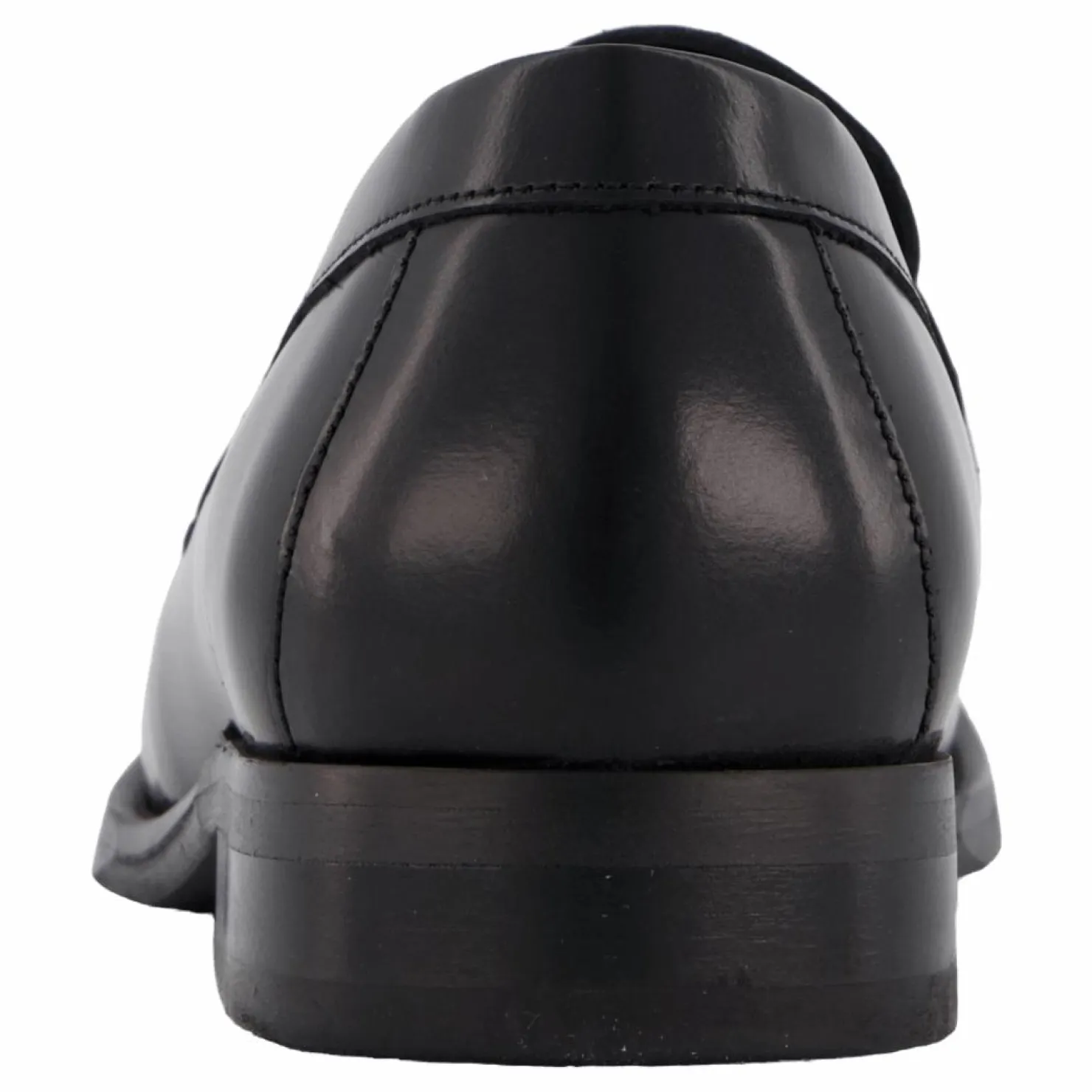 Tommy Hilfiger Party Abrasivato Leather Loafe Black Svart Outlet
