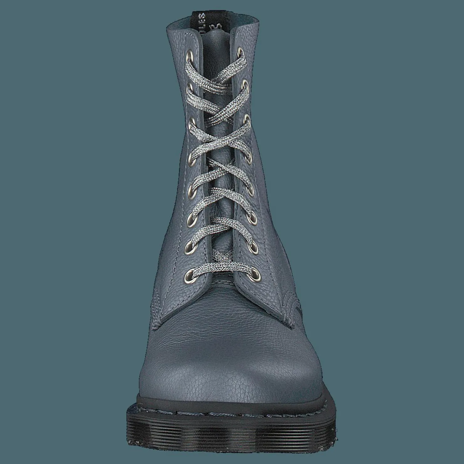 Dr Martens Pascal Metallic Gunmetal Blå Discount