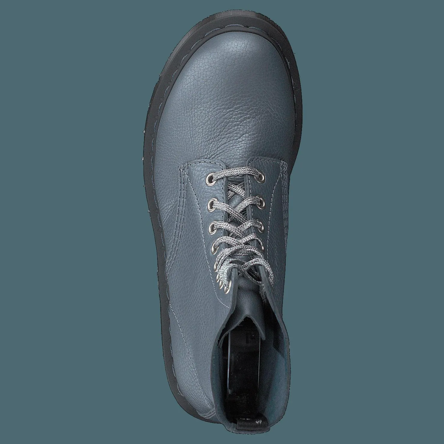 Dr Martens Pascal Metallic Gunmetal Blå Discount