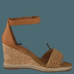 Gant Pelicanbay Wedge Sandal G224 - Fudge Caramel Brun Clearance