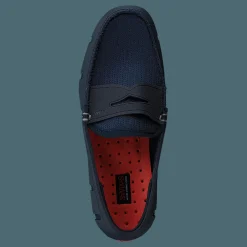 Swims Penny Loafer Navy Svart Sale