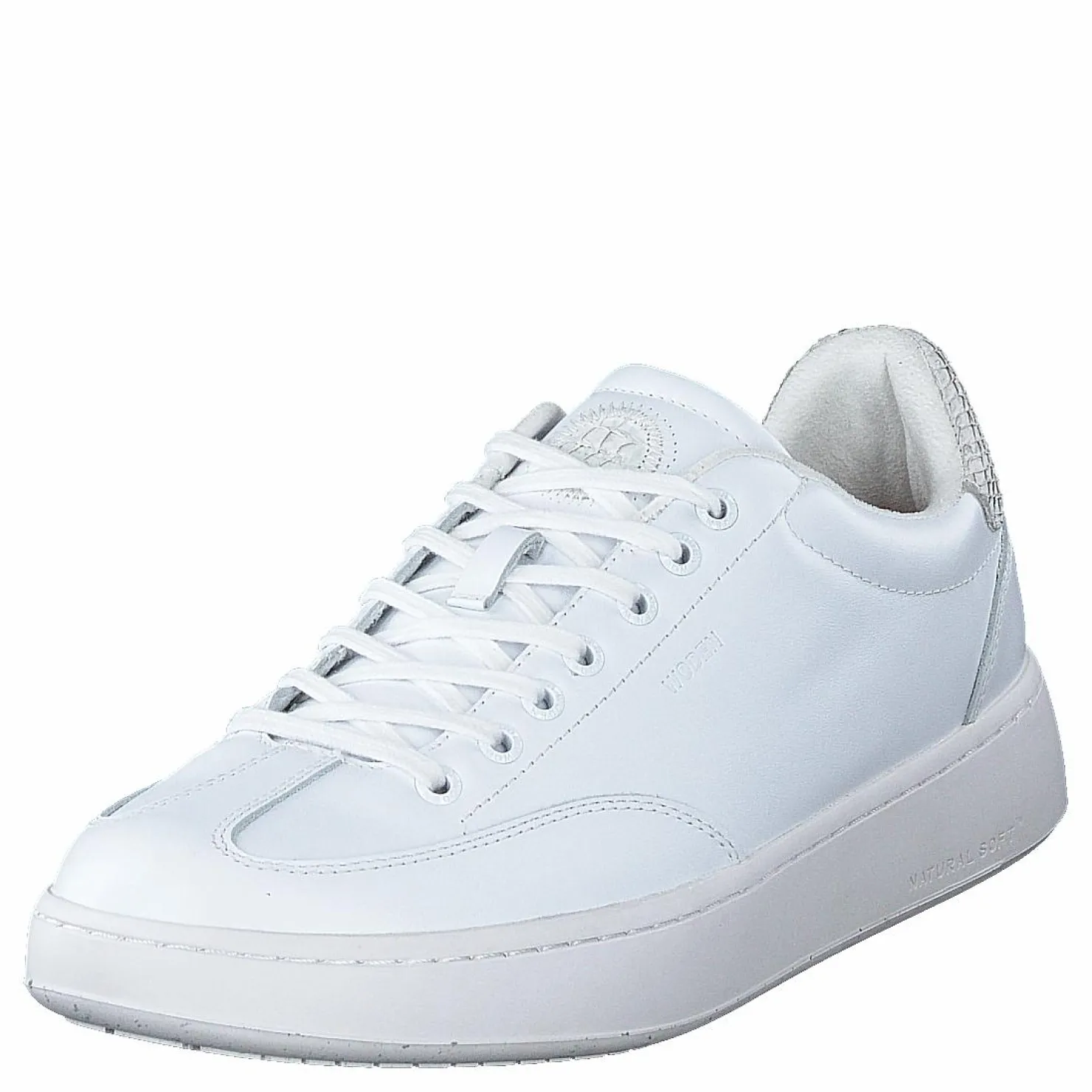 Woden Pernille Leather Bright White Vit Discount