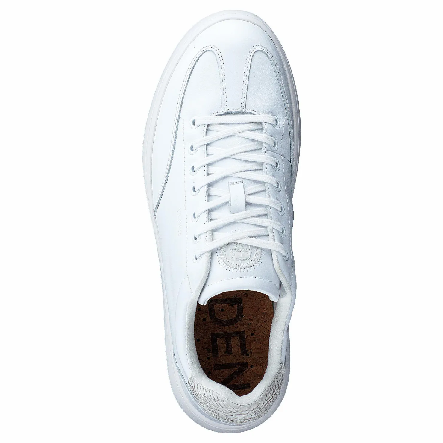 Woden Pernille Leather Bright White Vit Discount