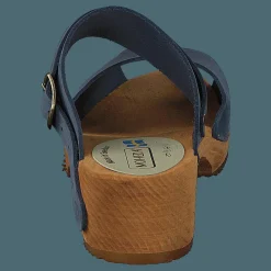 Mohedatoffeln Petra Navy Brun och Blå New