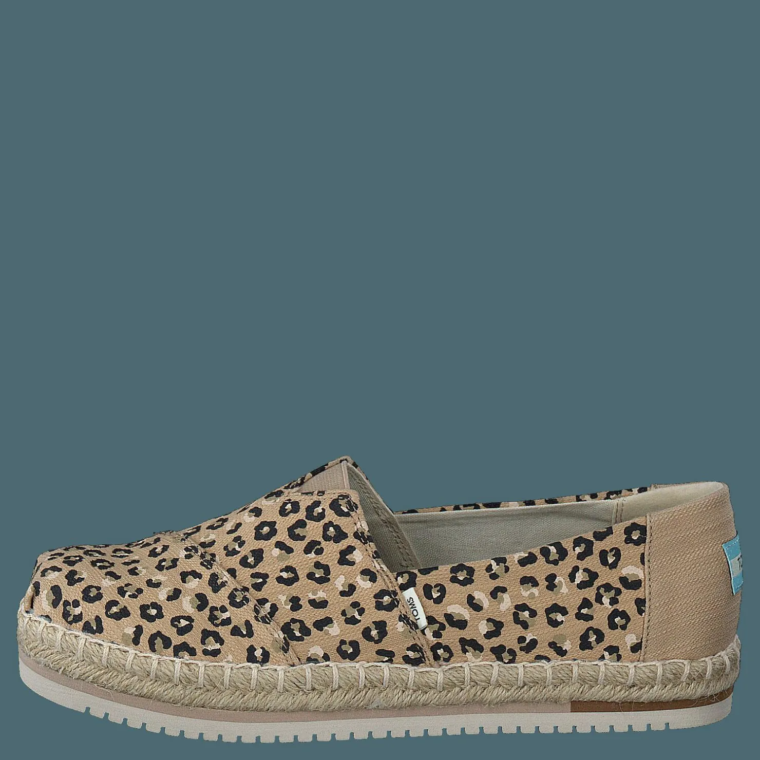 Toms Platform Rope Alprg White Brun och Beige Discount