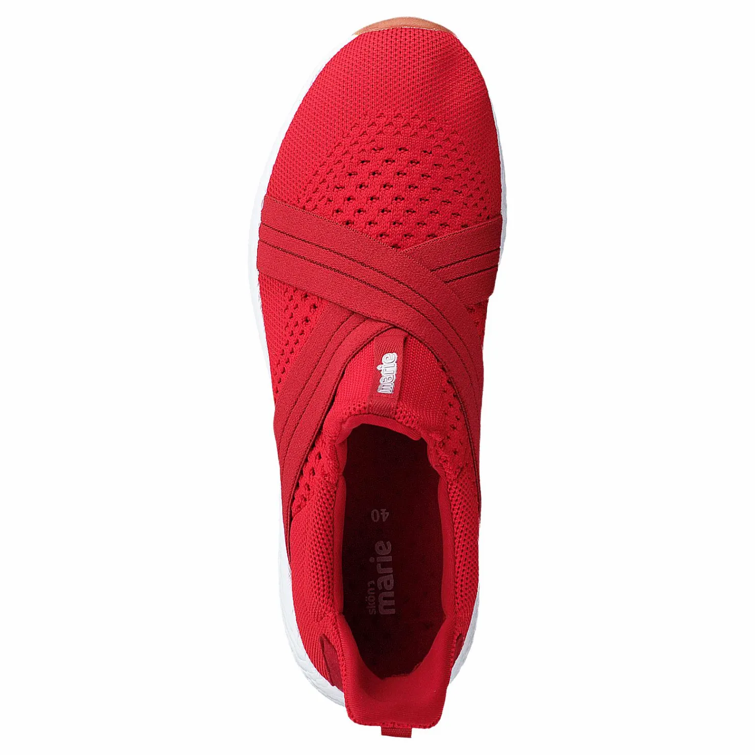Sköna Marie Polly Red Röd