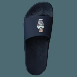 Polo Ralph Lauren Polo Bear Slide Navy Blå Sale