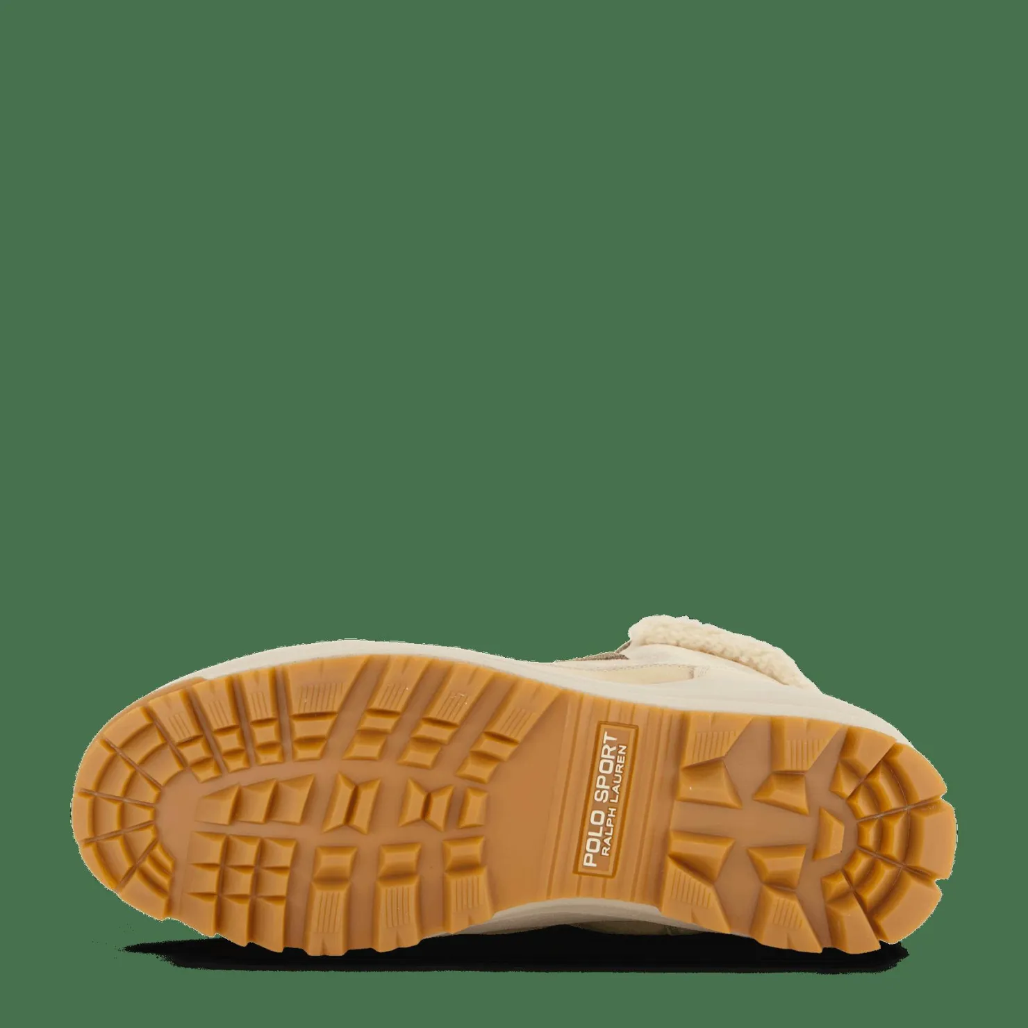 Polo Ralph Lauren Polo Sport Hiker Suede-Shearling Boot Milkshake / Vachetta Beige Clearance