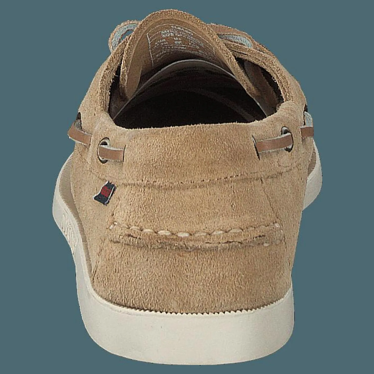 Sebago Portland Flesh Out Beige Camel Brun Sale