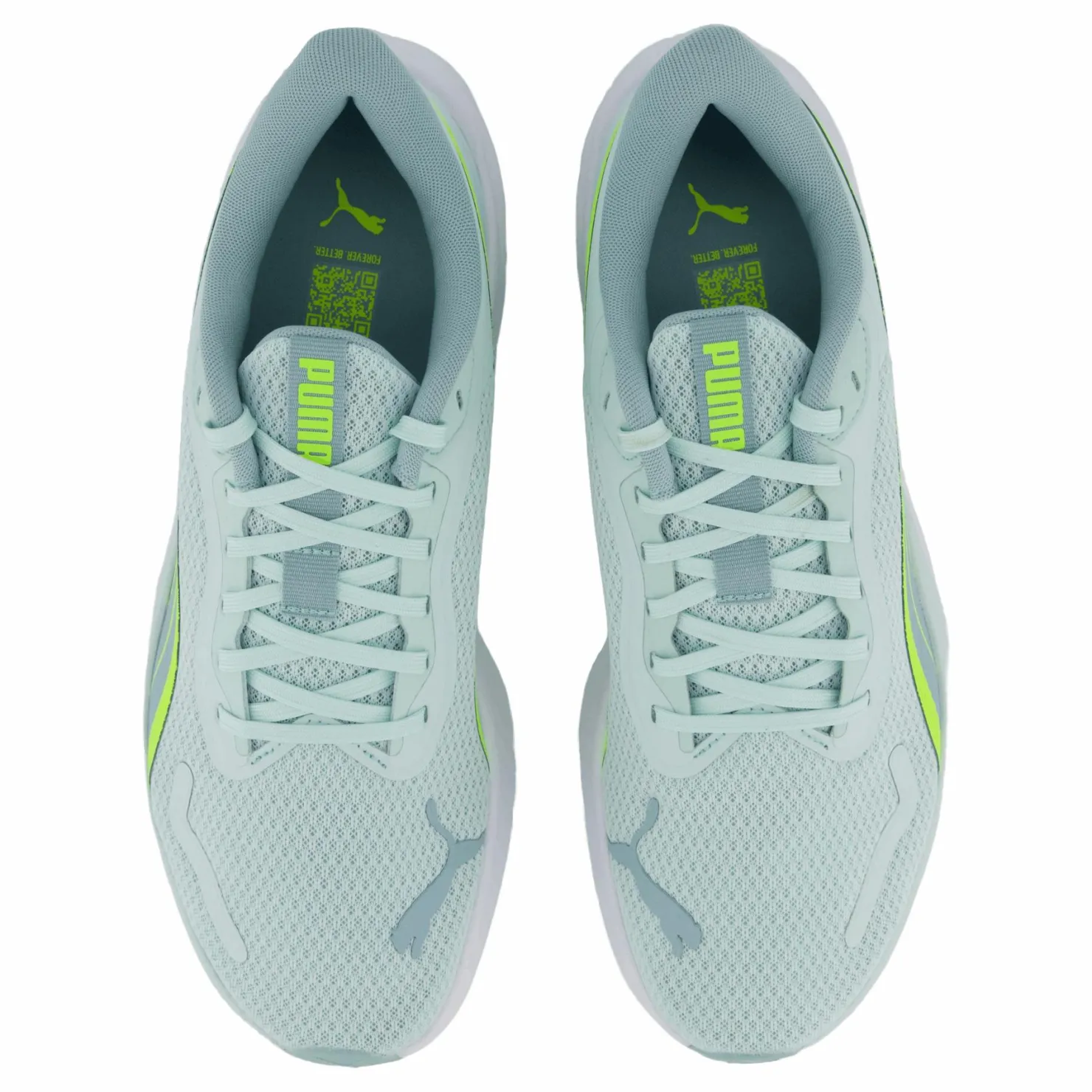 Puma Pounce Lite Modern Mint- White Blå Online
