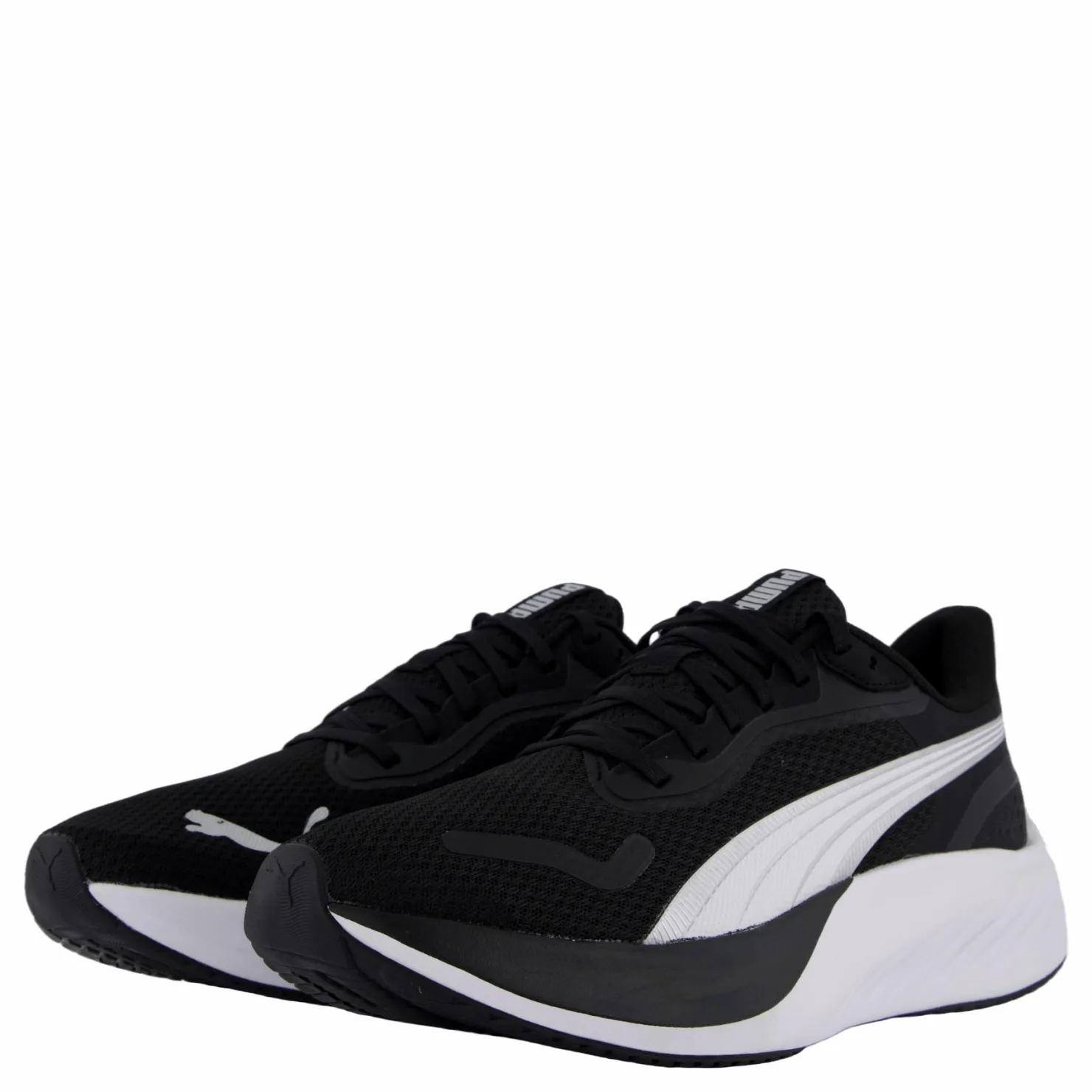 Puma Pounce Lite Black- White Svart Outlet