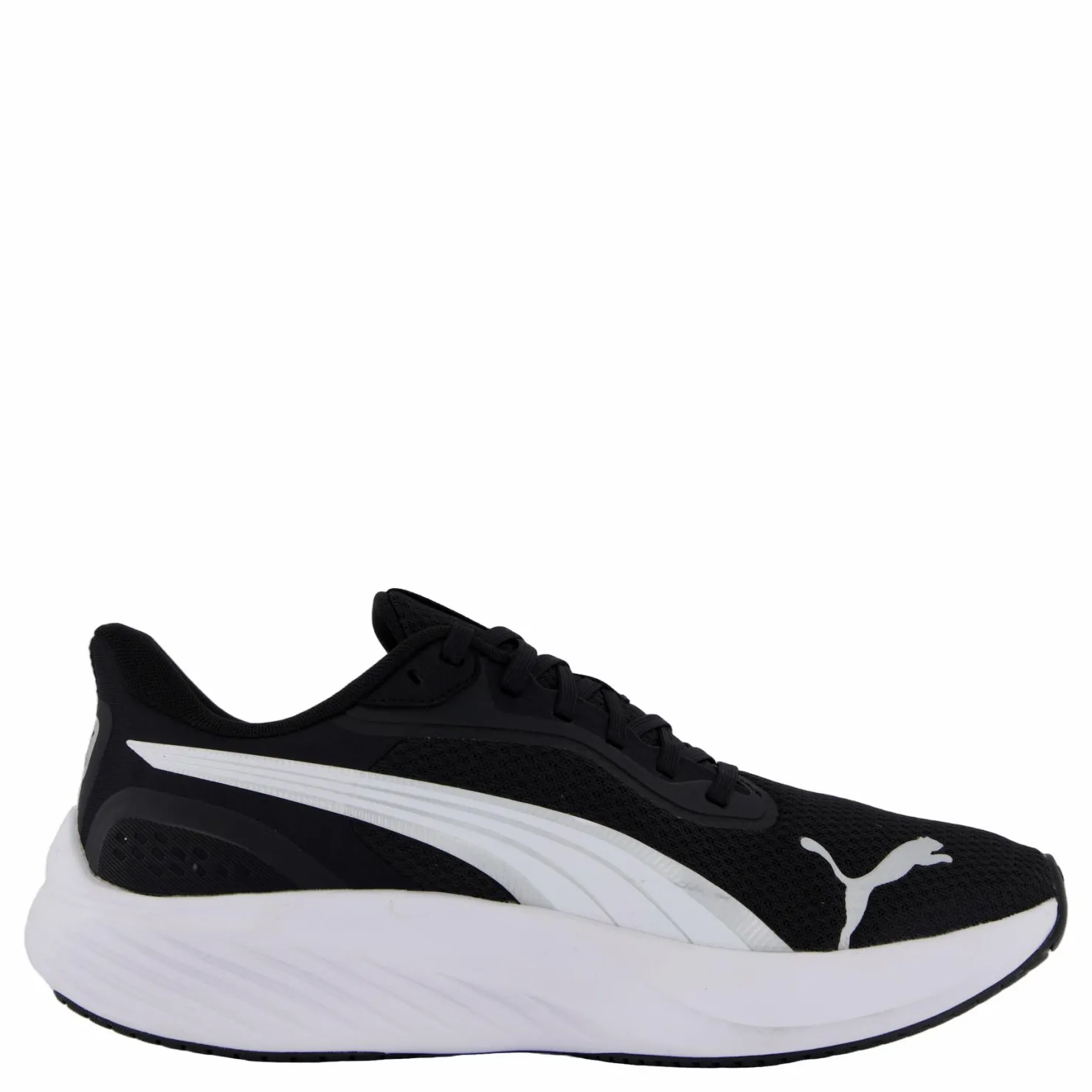 Puma Pounce Lite Black- White Svart Outlet