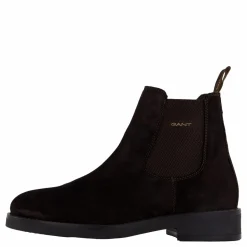 Gant Prepdale Chelsea Boot Espresso Brown Svart Clearance