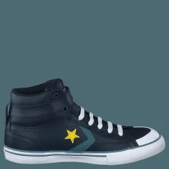 Converse Pro Blaze Strap Ltr Hi Navy Blå Sale
