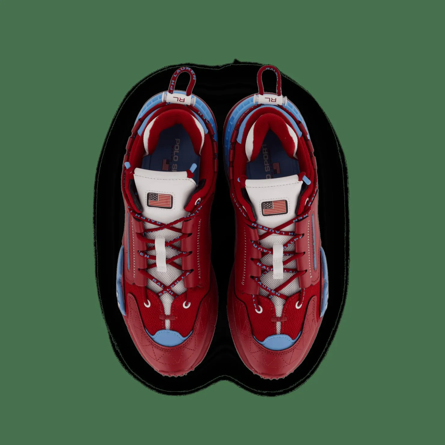 Polo Ralph Lauren PS200 Sneaker Red / Blue Röd Outlet
