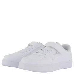 Puma Caven 2.0 Ac+ Ps White- Silver- Bl Vit Clearance