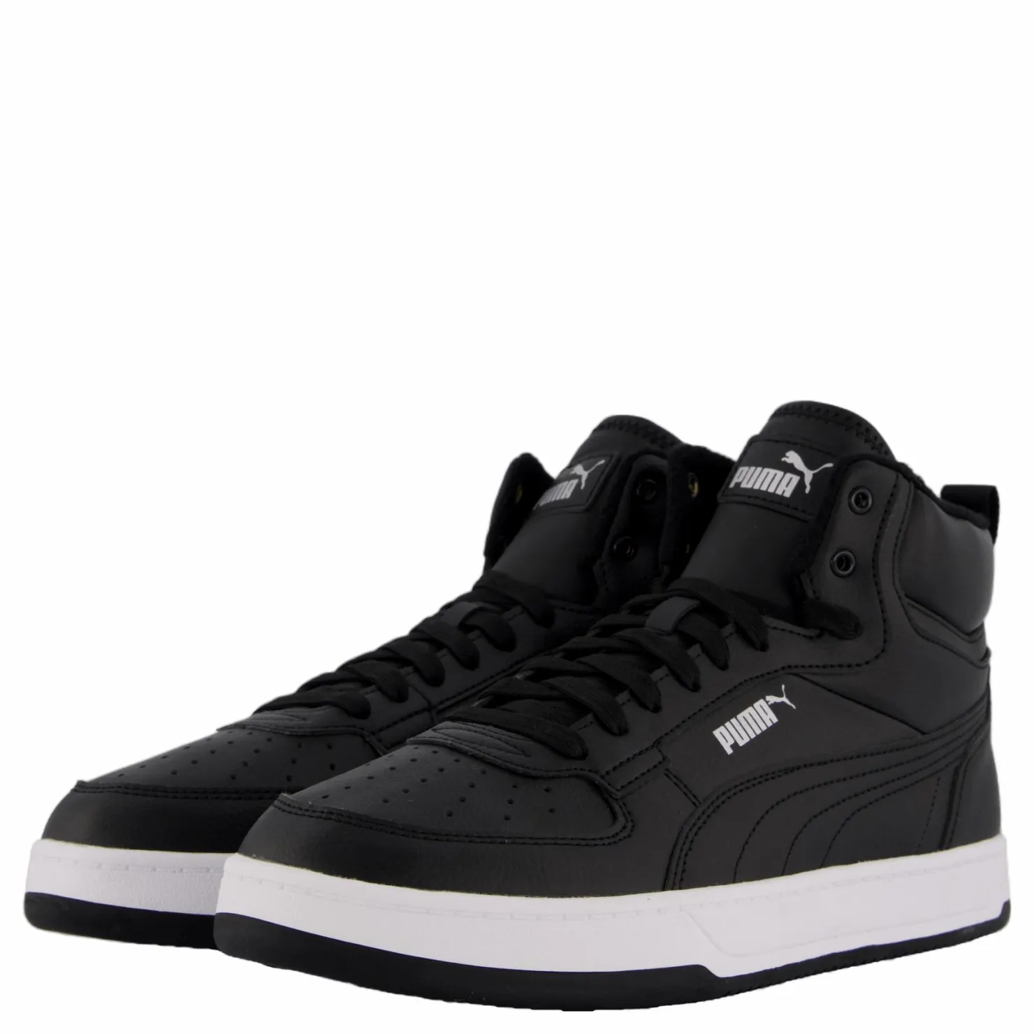 Puma Caven 2.0 Mid Wtr Black- Silver- Wh Svart Sale