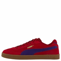 Puma Club Ii Era Suede Dark Crimson-blue Crystal Röd Online