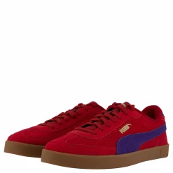 Puma Club Ii Era Suede Dark Crimson-blue Crystal Röd Online